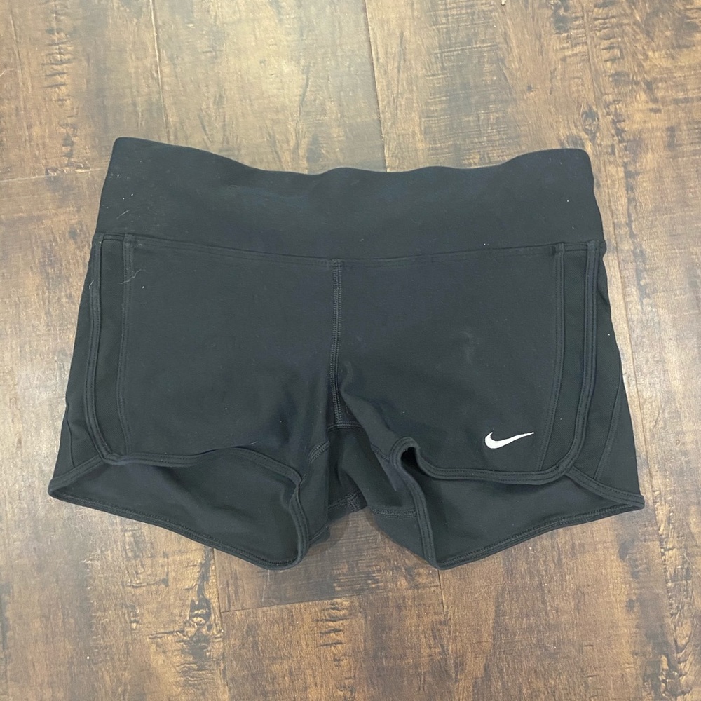 Black Nike spandex shorts